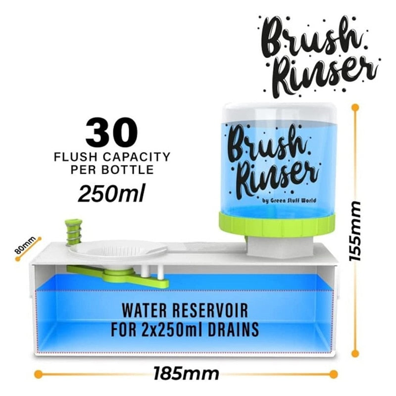 The Paint Brush Rinser - Automatic Dirty Water Flusher