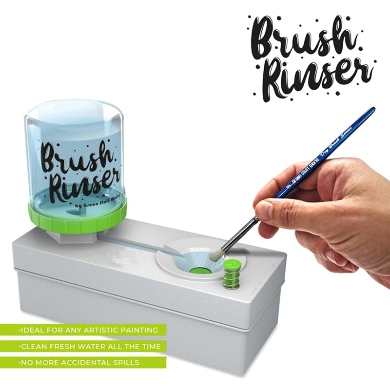 The Paint Brush Rinser - Automatic Dirty Water Flusher